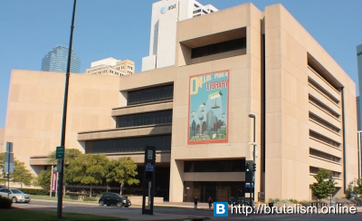 J. Erik Jonsson Central Library, Dallas, Texas, USA