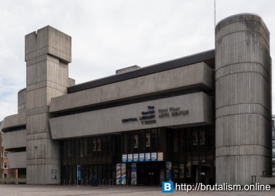 The Norrish Central Library, Portsmouth, England_1